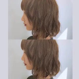 ミディアム カラー sins所属・大石 和弥のヘアスタイル