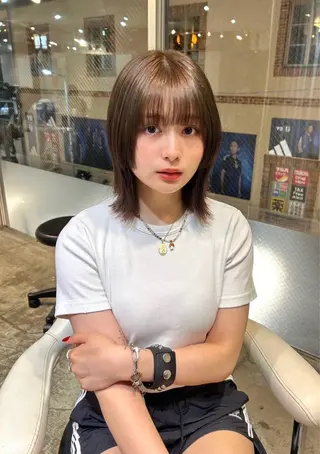 カラー 二宮 陽太のヘアスタイル