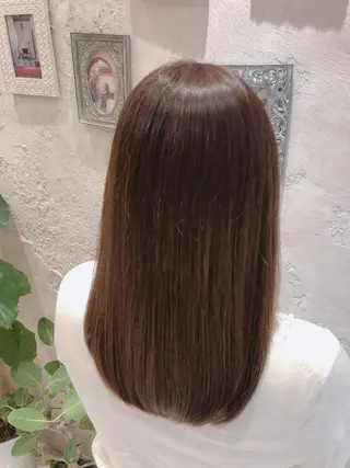 ミディアム 代表山口ひな 髪質改善のプロのヘアスタイル