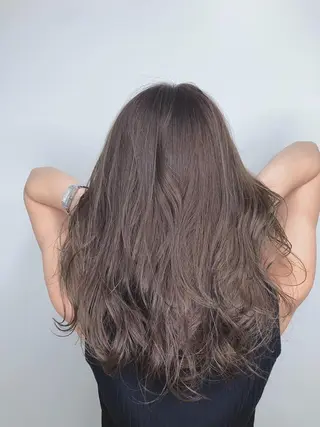 ロング カラー AI 高田馬場店のヘアスタイル