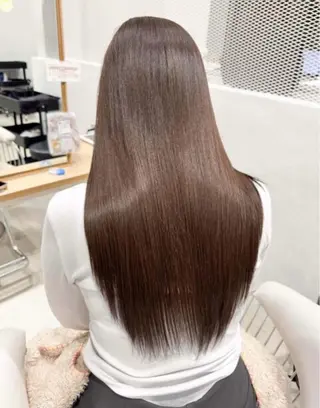 ロング カラー 木田 真菜のヘアスタイル