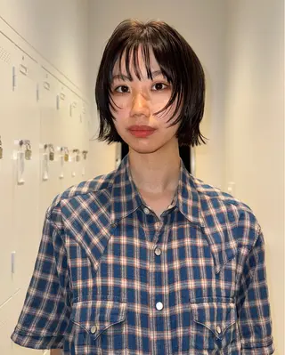 ショート M.SLASH表参道所属・🩵垢抜けボブ /ミニボブ🩵しおのヘアスタイル