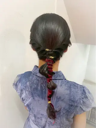 ヘアアレンジ iLuce所属・hair make もりした　ゆうのヘアスタイル