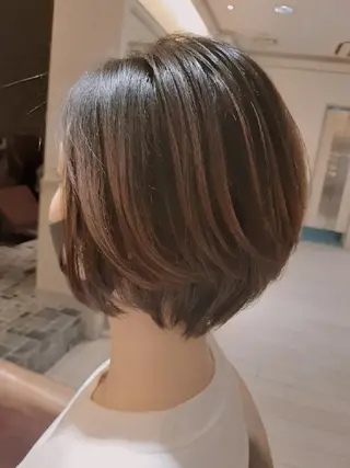 ショート はらだ ともこ☺︎のヘアスタイル