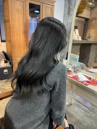 ロング 🫧🇰🇷韓国ヘア レイヤー🐺Yutaのヘアスタイル