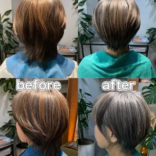 ショート メルクヘアー 中澤のヘアスタイル