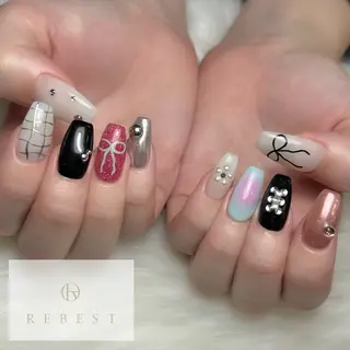 ネイル nailist 羽藍のネイルデザイン