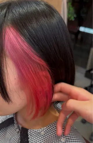 ショート カラー 韓国レイヤー×艶髪 /TAICHI🤍のヘアスタイル