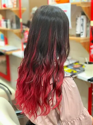 ロング たけい ゆうきのヘアスタイル