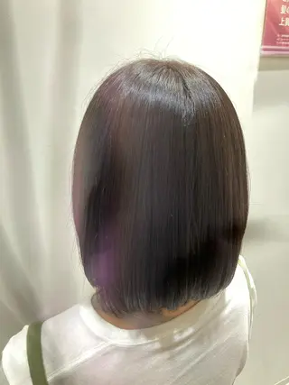 ミディアム カラー 小顔似合わせカット/ レイヤー/maiのヘアスタイル