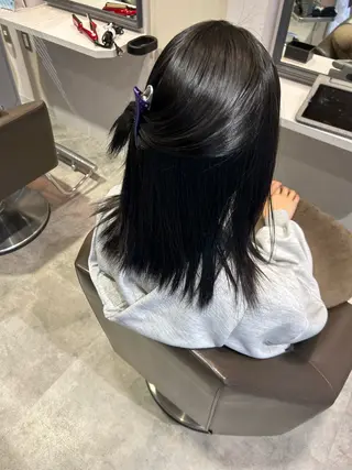 セミロング SUGAR/ソウ モデル募集中‼︎のヘアスタイル