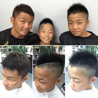 カラー メンズ キッズ MJ'z所属・石橋 誠のヘアスタイル