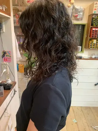 ロング “ととのう”ヘッドス パ🌿本多麻亜優のヘアスタイル