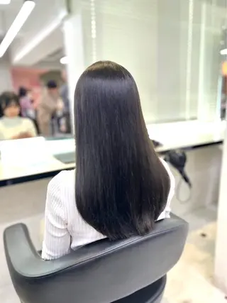 ロング カラー 大人っぽ艶暗髪レディ 🩶takuto🩶のヘアスタイル