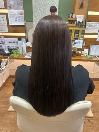 ロング 神谷 千明のヘアスタイル