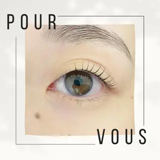 マツエク・マツパ アイブロウ pour voursのマツエク・マツパデザイン