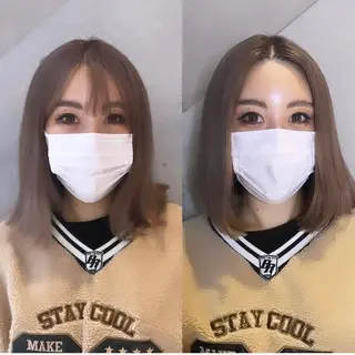 ミディアム ACHFILO モデル募集のヘアスタイル