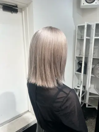 ミディアム カラー 🎀ツヤ髪韓国網紅 ヘアミカ🎀のヘアスタイル