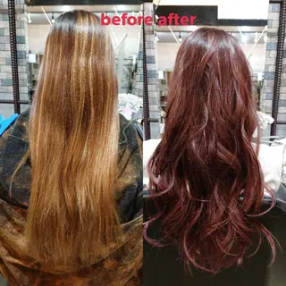 ロング カラー 浅野  勇貴のヘアスタイル