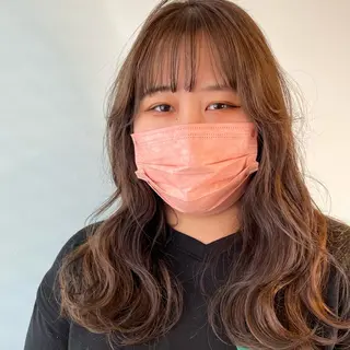 セミロング カラー SOYON 🤍CHIZU🤍.のヘアスタイル