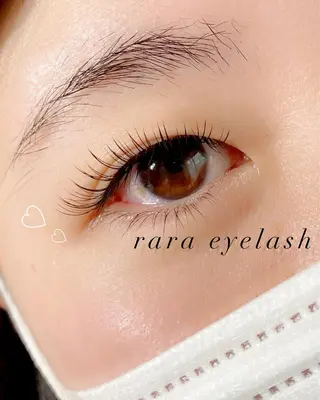 マツエク・マツパ RARA所属・【𝐑𝐀𝐑𝐀】 eyelashのマツエク・マツパデザイン