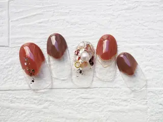 ネイル トップネイリスト Ribbon立川店のネイルデザイン