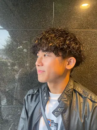 パーマ メンズ 野本光一朗/メンズ/ メンズパーマのヘアスタイル