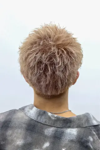 ショート パーマ ヘアアレンジ メンズ メンズ特化🧞‍♂️ ASHU🧞‍♂️のヘアスタイル