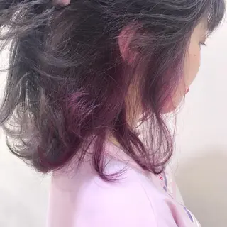 セミロング カラー 💓💓彩 音💓💓のマツエク・マツパデザイン