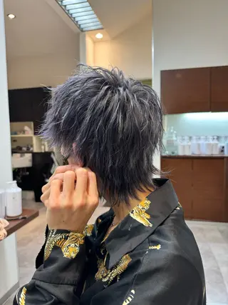 カラー メンズ 大門 怜以のヘアスタイル