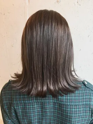ミディアム カラー 💈平島 拓也💈のヘアスタイル