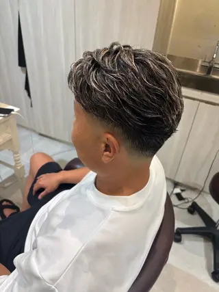 ショート カラー メンズ hairdressing salon　mulum所属・代表Masa 久屋大通駅30秒のヘアスタイル