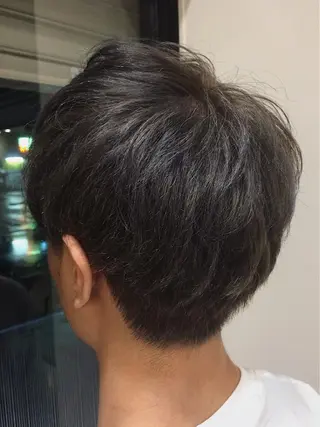 ショート カラー ヘアアレンジ メンズ 遠藤悠大/メンズ縮毛 /メンズカットのヘアスタイル