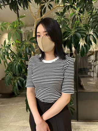 ミディアム カラー FILMS所属・レイヤーボブ★ cocomoのヘアスタイル