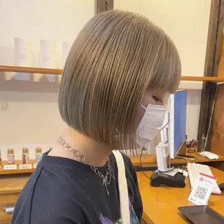 ショート カラー 2do☁️ ワタナベ アヤのヘアスタイル
