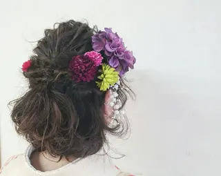 ヘアアレンジ ショート 透明感ハイライト◎ 伊藤夏海のヘアスタイル