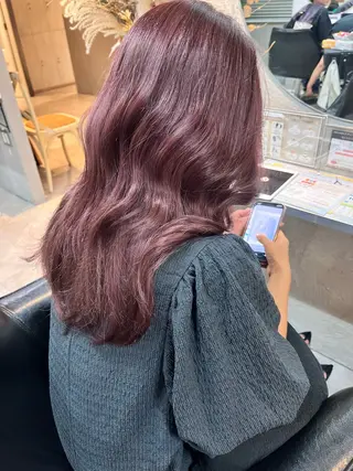 ロング 韓国系/ダブルカラー /トグチリンカのヘアスタイル