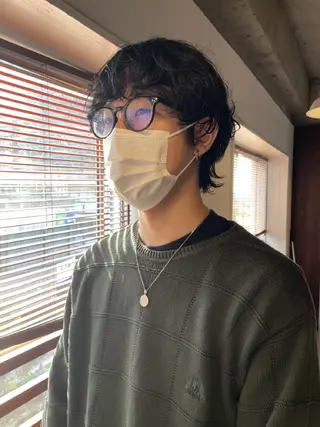 メンズ silo所属・silo MOKA 顔周りカット🦦のヘアスタイル