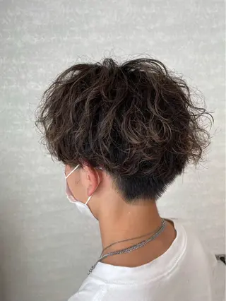 パーマ メンズ メンズカット/パーマ /スズキショウタのヘアスタイル