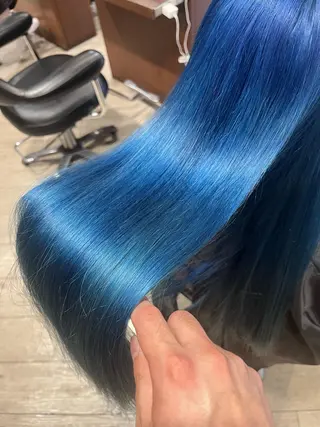 カラー Lee上新庄店所属・上新庄Lee千馬 優のヘアスタイル