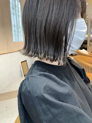 ショート 艶カラー/ボブ /似合わせ/田口愛那のヘアスタイル