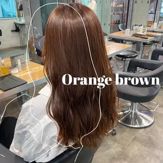 ロング カラー ヘアアレンジ 赤味消し.髪質改善 🌿𝘠𝘜𝘙𝘐のヘアスタイル