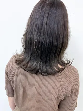 ミディアム カラー Meena by urban所属・丹羽 隼人/髪質改善 /韓国ヘア🇰🇷のヘアスタイル