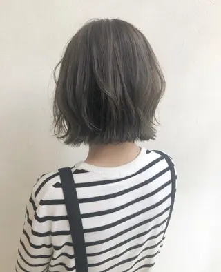 ミディアム カラー nakahara madokaのヘアスタイル