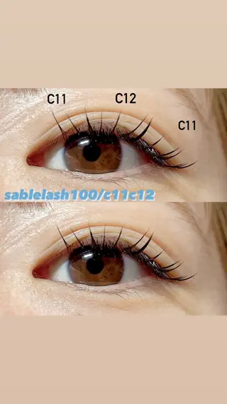 マツエク・マツパ ＋tico _ayanaのマツエク・マツパデザイン