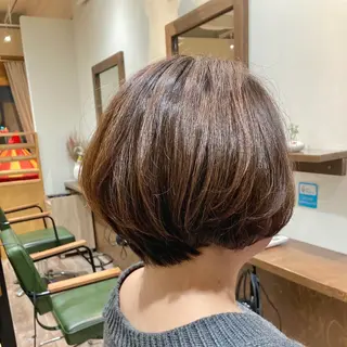 ショート カラー HairStoryかのわ所属・宇野  ひかりのヘアスタイル