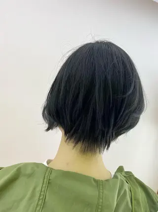 ショート カラー 茅ヶ崎/ハイライト/ ハイトーン/関口実華のヘアスタイル