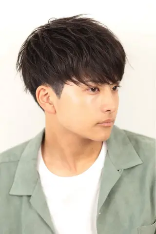 メンズ 毛流れフェザー スタイル🔹竹内凌のヘアスタイル