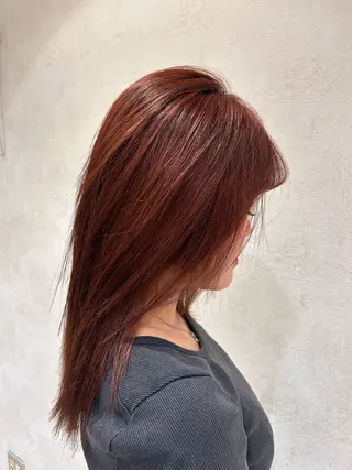セミロング カラー カラーモデル募集中 /藤沢/Yuka🧡のヘアスタイル