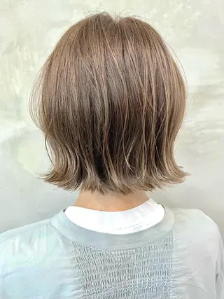 ショート カラー 🫧透明感カラー🫧 OIKAWAのヘアスタイル